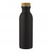 Kalix 650 ml roestvrijstalen drinkfles, Zwart