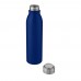 Harper 700 ml stainless steel water bottle with metal loop, Mid Blue