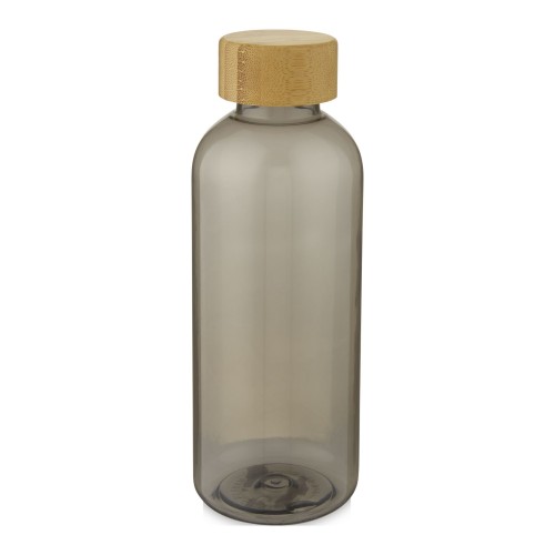 Ziggs 650 ml Sportflasche aus recyceltem Kunststoff, charcoal transparent