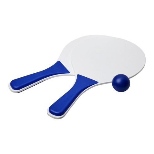 Bounce Strandspiel-Set. royalblau, weiss
