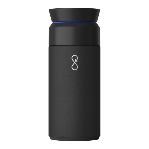 Ocean Bottle 350 ml brew flask, Obsidian Black