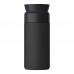 Ocean Bottle 350 ml brew flask, Obsidian Black