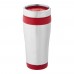 Elwood 410 ml RCS-zertifizierter Isolierbecher aus recyceltem Edelstahl, rot