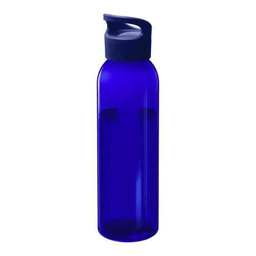 Sky 650 ml recycled plastic water bottle, Blue