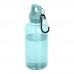 Oregon 400 ml RCS certified recycled plastic water bottle with carabiner, Turquoise