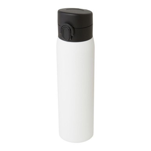 Sika 450 ml RCS certified recycled stainless steel insulated flask, White