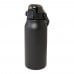 Giganto 1600 ml RCS-zertifizierte Kupfer-Vakuum Isolierflasche aus recyceltem Edelstahl, schwarz