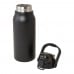 Giganto 1600 ml RCS-zertifizierte Kupfer-Vakuum Isolierflasche aus recyceltem Edelstahl, schwarz