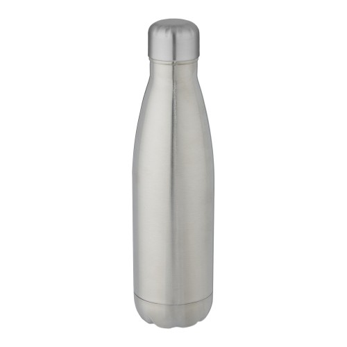 Cove 500 ml RCS-zertifizierte vakuumisolierte Edelstahlflasche, silber