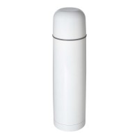 Sullivan 750 ml RCS-gecertificeerde gerecyclede roestvrijstalen vacuümgeïsoleerde fles, Wit
