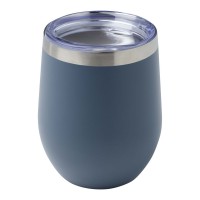 Corzo 350 ml RCS-zertifizierter Kupfer-Vakuum Isolierbecher aus recyceltem Edelstahl, hale blau