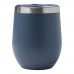 Corzo 350 ml RCS certified recycled stainless steel copper vacuum insulated cup, Hale Blue