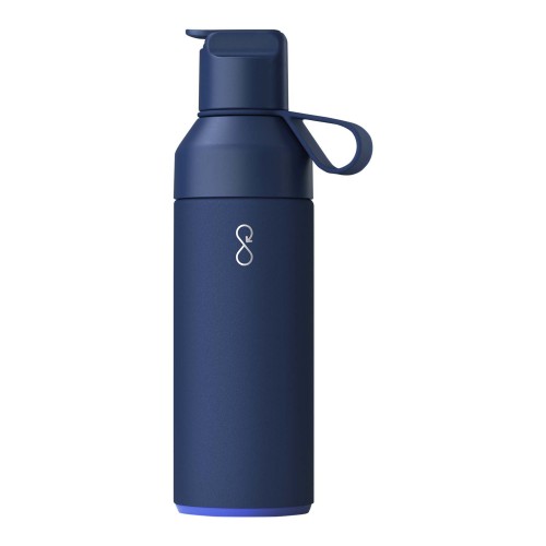 Ocean Bottle GO 500 ml vacuüm geïsoleerde waterfles, Oceaanblauw