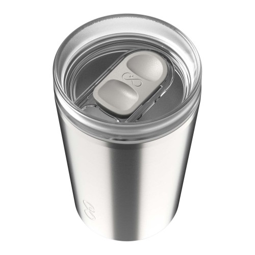 Ocean Bottle 350 ml vakuumisolierter Isolierbecher, edelstahl grau