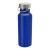 Thor 500 ml RCS-zertifizierte Trinkflasche aus Edelstahl, hellblau