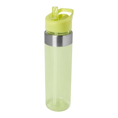 Dylan 650 ml Tritan water bottle with flip spout lid, Lime