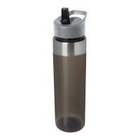 Dylan 650 ml Tritan water bottle with flip spout lid, Grey