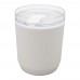 Hudson 180 ml doppelwandiger Becher aus recyceltem Kunststoff, weiss