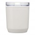 Hudson 180 ml doppelwandiger Becher aus recyceltem Kunststoff, weiss