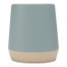 Dolce 300 ml ceramic mug with matt finish, Reef blue
