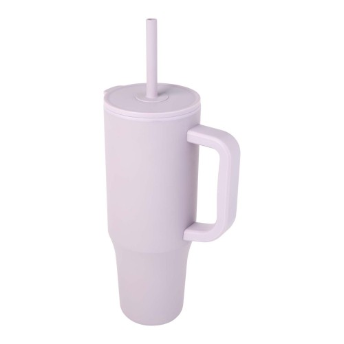 Brady 900 ml RCS certified insulated tumbler with silicone straw, Lilac