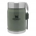 Stanley Legendary 400 ml food jar with spork, Forest green