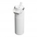 Stanley IceFlow™ 2.0 700 ml Flasche mit Flip-Trinkhalm, weiß gefrosted