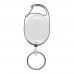 Gerlos sleutelhanger en rollerclip, Wit