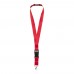 Yogi Lanyard mit Sicherheitsverschluss, rot