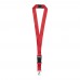 Yogi Lanyard mit Sicherheitsverschluss, rot