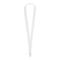 Impey lanyard met haak, Wit