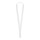 Impey lanyard met haak, Wit