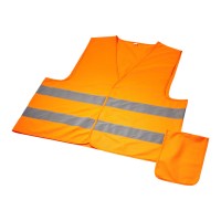 RFX™ Watch-out veiligheidsvest met hoes voor professioneel gebruik, Neon oranje