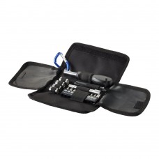 Flint 19-piece tool set. Black, Blue