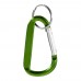 Timor RCS Karabiner Schlüsselanhänger aus recyceltem Aluminium, grün