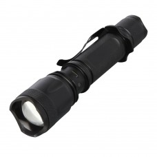 Mears 5W rechargeable tactical flashlight, Black