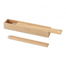 Pines 12-piece wooden pencil set, Natural