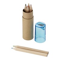 Kram 6 delige kleurpotlodenset, Blauw