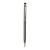 Ore aluminium balpen met stylus (blauwe inkt), Titanium