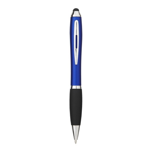 Nash Stylus Kugelschreiber farbig mit schwarzem Griff (blaue Mine). royalblau, schwarz Nash Stylus Kugelschreiber farbig mit schwarzem Griff (blaue Mine). royalblau, schwarz