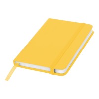 Spectrum A6 hard cover notebook, Yellow