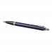Parker IM ballpoint pen (blue ink). Blue, Silver