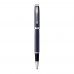 Parker IM rollerbalpen (zwarte inkt). Blauw, Zilver