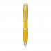 Nash ballpoint pen coloured barrel and grip (blue ink), Yellow
