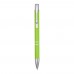 Moneta aluminium balpen (blauwe inkt), Lime
