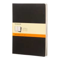 Moleskine Cahier Journal XL - gelinieerd, Zwart