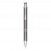 Moneta geanodiseerde aluminium balpen (blauwe inkt), Grijs