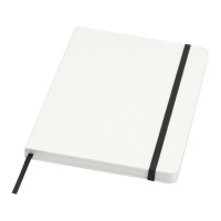 Holm A5 notitieboek van steenpapier met gelinieerde pagina's, Wit