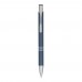 Moneta soft touch balpen met klikmechanisme (zwarte inkt), Hale blauw