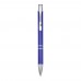 Moneta aluminium balpen (zwarte inkt), Koningsblauw
